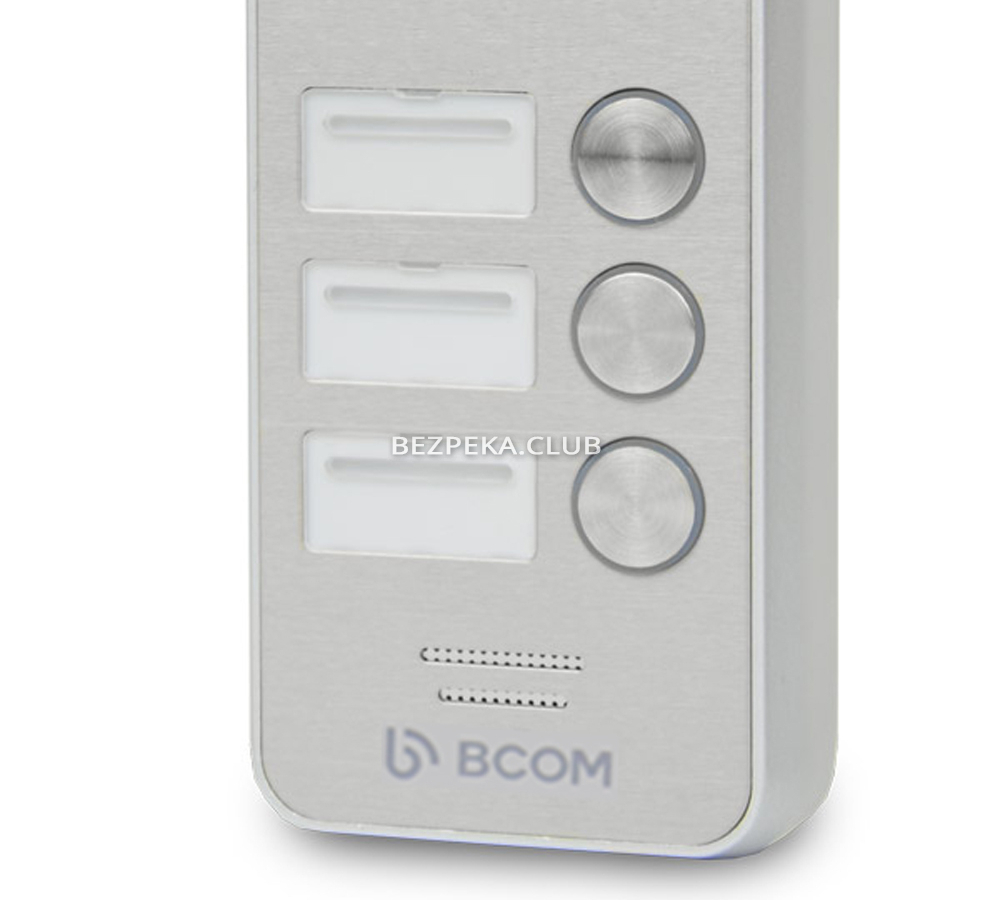 Виклична відеопанель BCOM BT-403HD Silver - Зображення 3
