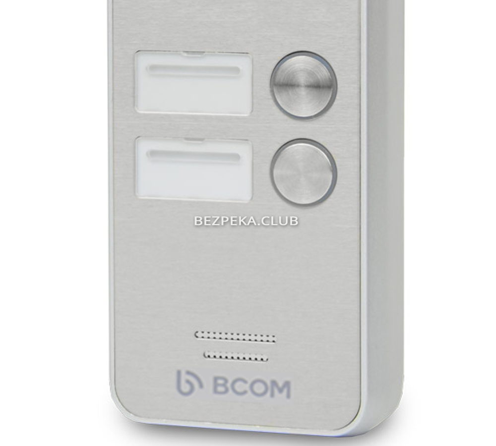 Вызывающая видеопанель BCOM BT-402HD Silver - Фото 4
