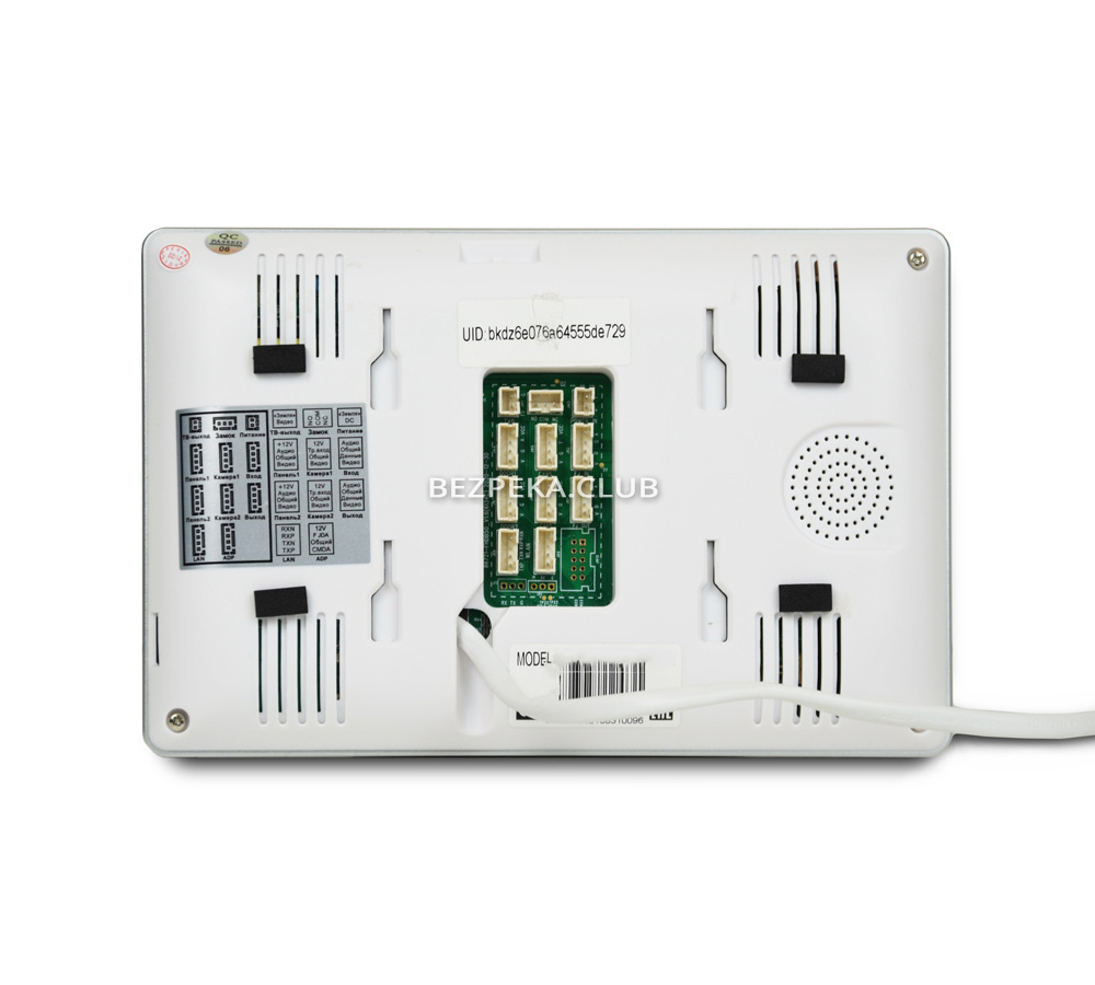 Комплект Wi-Fi видеодомофона BCOM BD-770FHD/T White Kit с поддержкой Tuya Smart - Фото 4