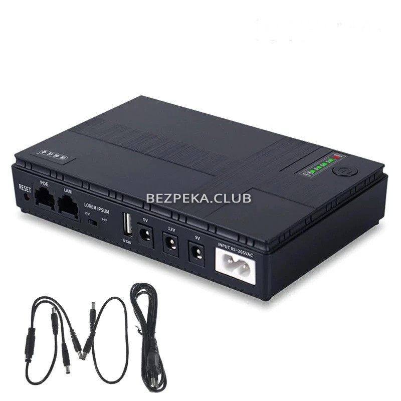 Uninterruptible power supply IQ Energy Mini UPS 10400 mAh for the router - Image 5
