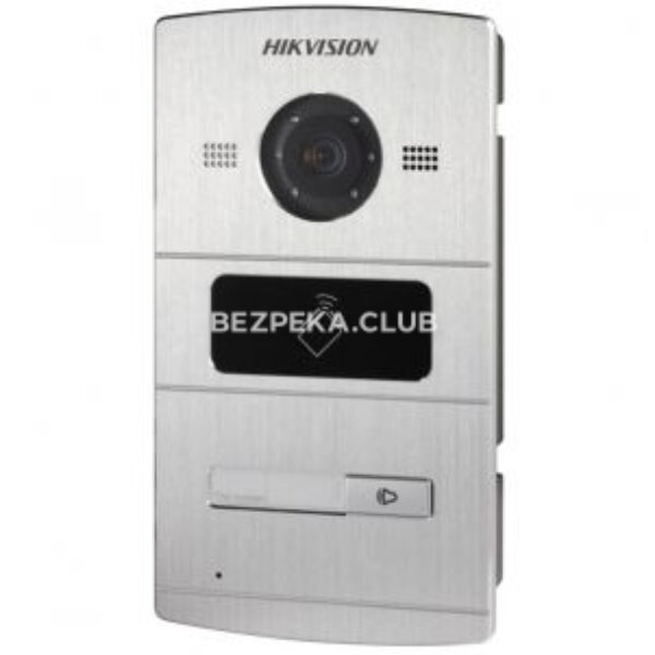 Intercoms/Video Doorbells IP Video Doorbell Hikvision DS-KV8102-IM with integrated reader
