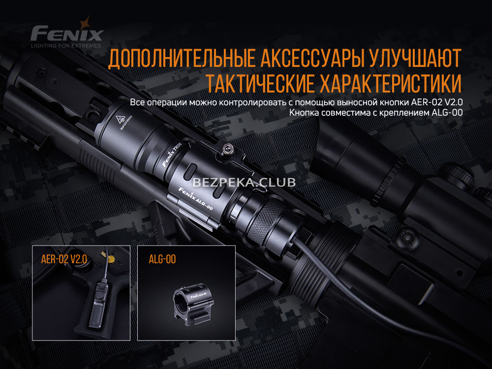 Ліхтар тактичний Fenix TK06 з 3 режимами - Зображення 13