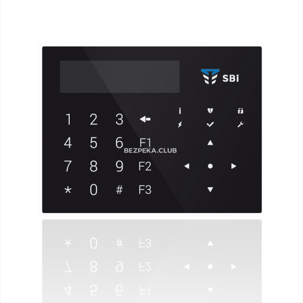 Охоронні сигналізації/Клавіатура для сигналізації Клавіатура Tiras Orion K-GLCD black
