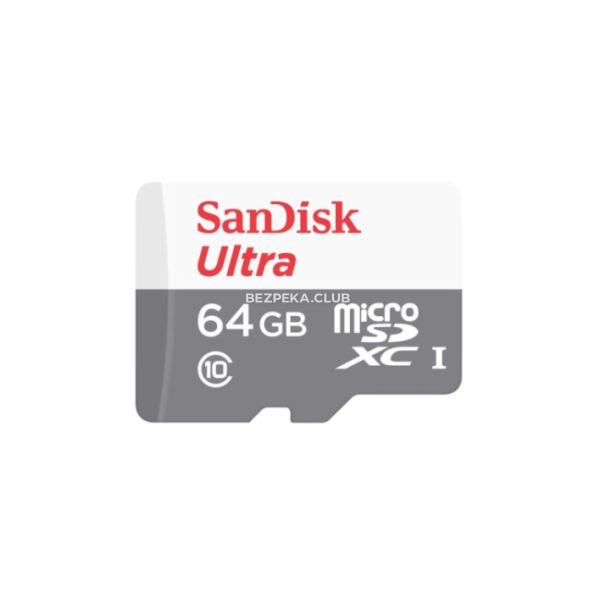 Карта пам'яті MicroSDHC 64GB UHS-I SanDisk - Зображення 1