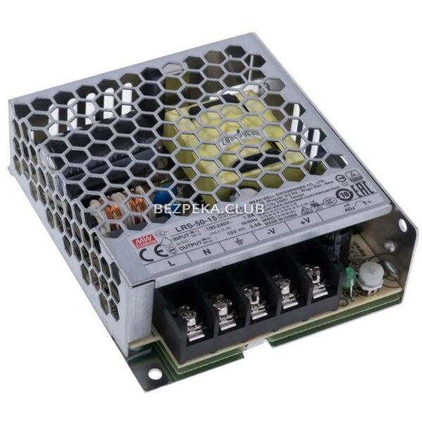 Power sources/Power Supplies Mean Well LRS-50-15 power supply unit