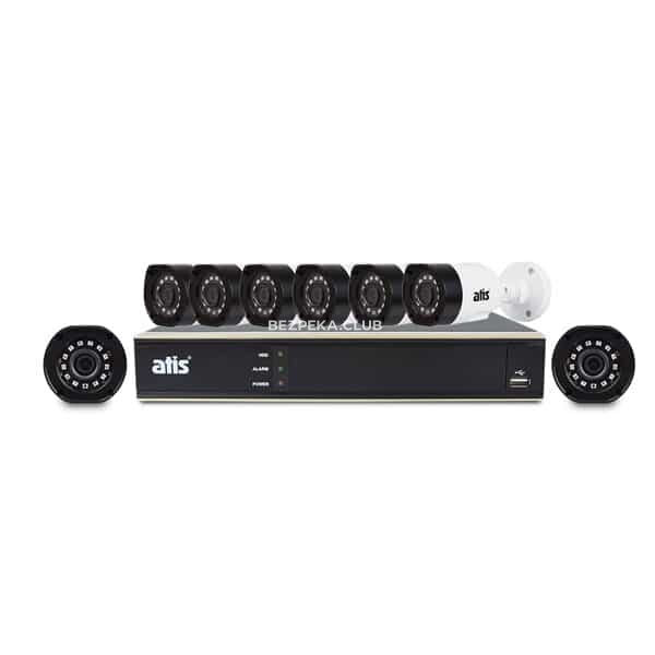 Системы видеонаблюдения/Комплекты видеонаблюдения Комплект видеонаблюдения Atis kit 8ext 2MP