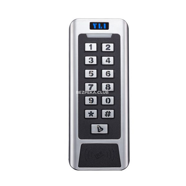 Сode Keypad Yli Electronic YK-768A with Integrated Card/Key Fob Reader - Image 2