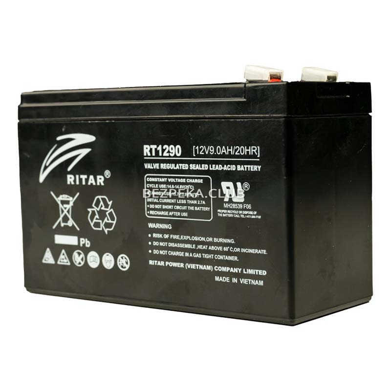 Ritar RT1290 lead-acid battery - Image 1