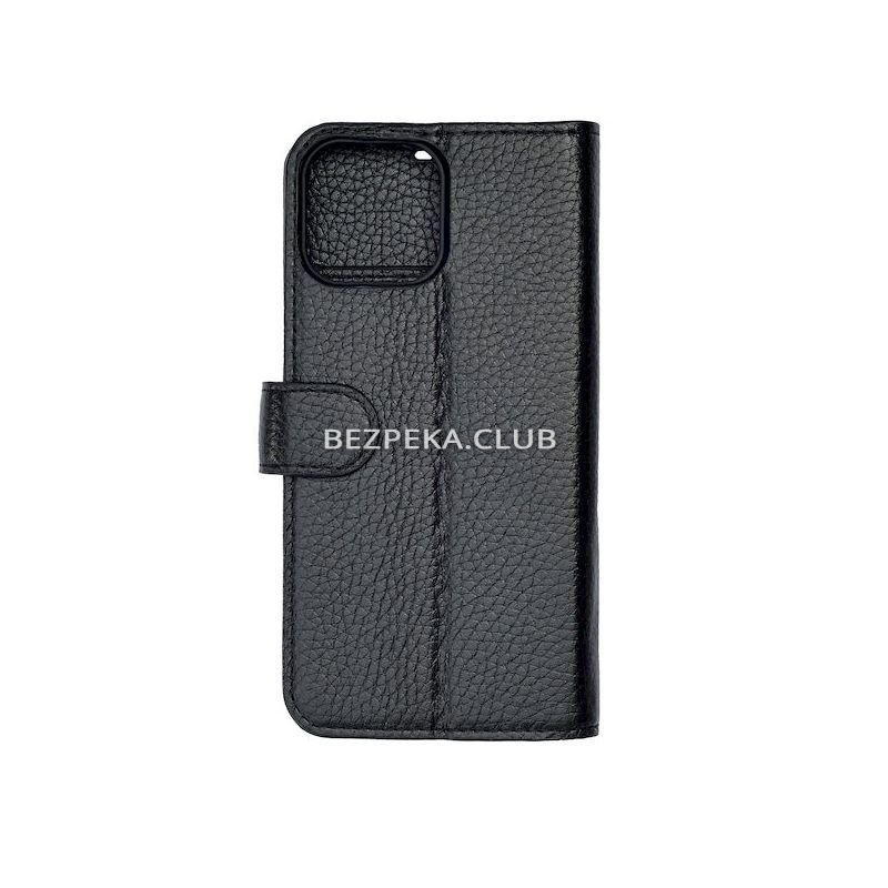 Flip case with EMF protection for iPhone 13 Pro Max LOCKER's LCBF-13ProMax-Black - Image 2