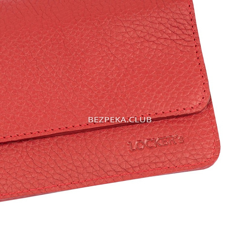 Phone signal blocker case made of leather flotar LOCKER's LP6F-Red - Image 5