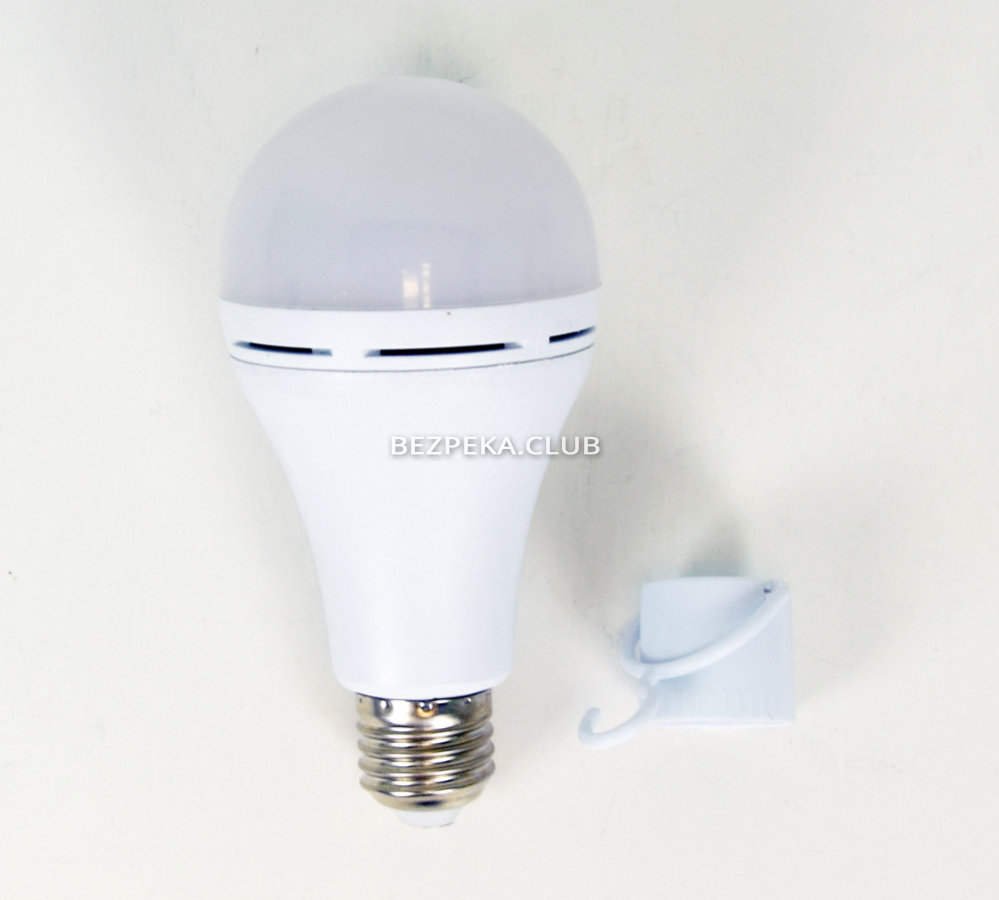 Лампа LED Lightwell BS2C2 9 Вт Е27 з вбудованим акумулятором - Зображення 4