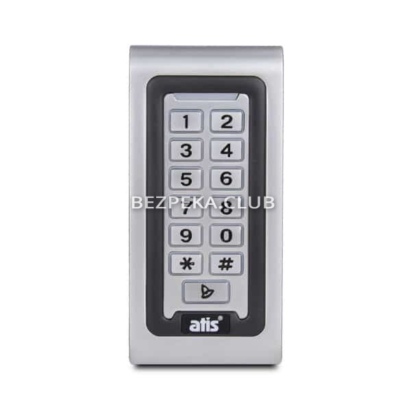 Системи контролю доступу/Кодові клавіатури Кодова клавіатура Atis AK-601W з вбудованим зчитувачем карт/брелоків