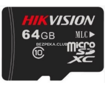 Карта пам'яті Hikvision MicroSD HS-TF-P1/64G - Зображення 1