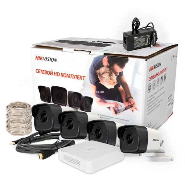 Video surveillance/CCTV Kits CCTV Kit Hikvision NK4E0-1T