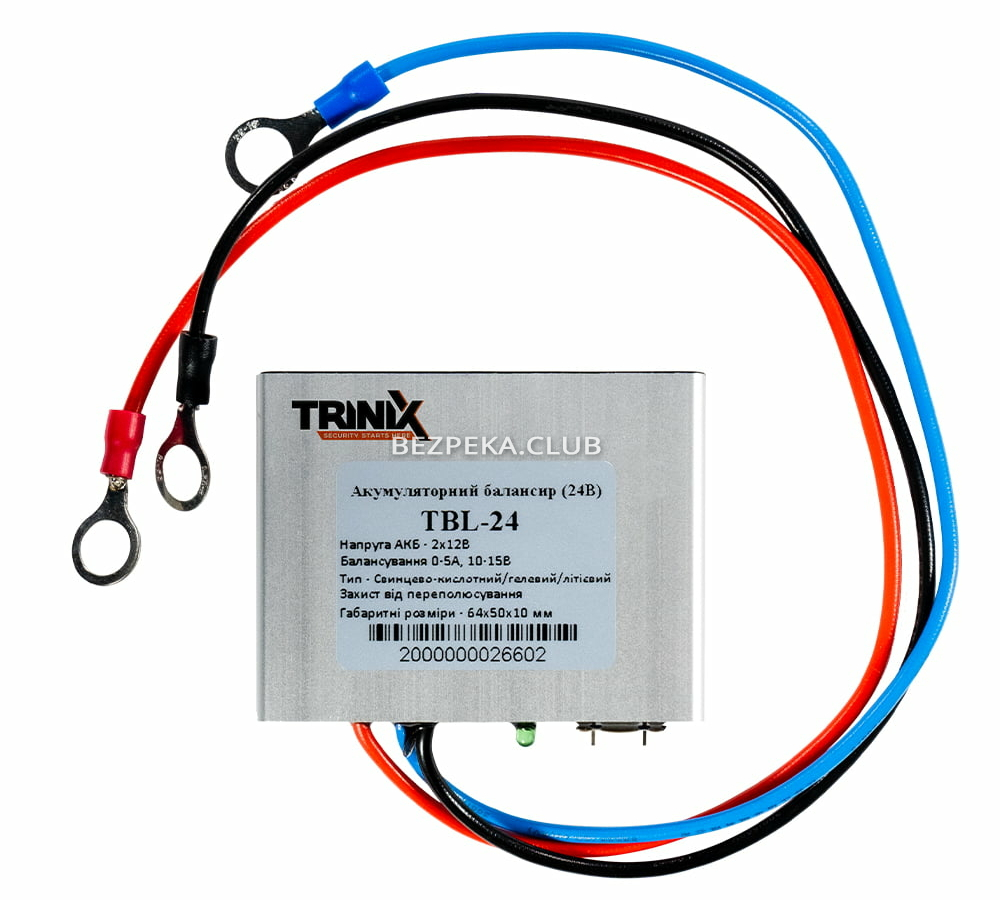 Аккумуляторный балансир для выравнивания заряда последовательно соединенных АКБ Trinix TBL-24 - Фото 1