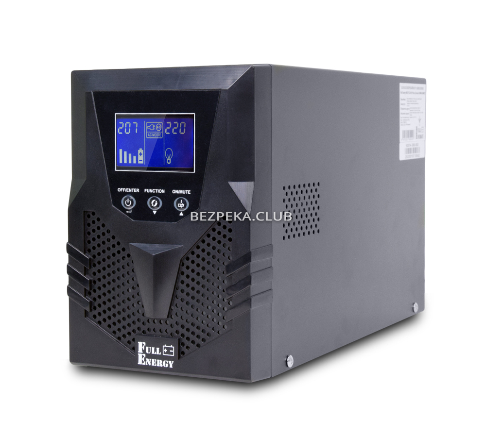 Autonomous UPS Full Energy BBGP-220/10Prime External 1000 VA / 800 W online with LCD display - Image 1