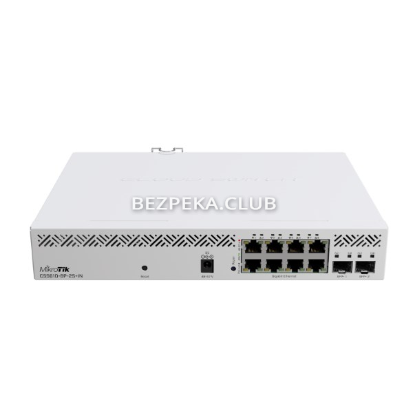 8-port managed PoE switch MikroTik CSS610-8P-2S+IN - Image 1