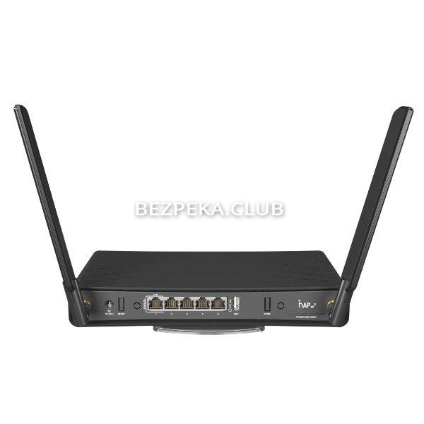 WiFi маршрутизатор MikroTik hAP ax³ C53UiG+5HPaxD2HPaxD двухдиапазонный - Фото 1
