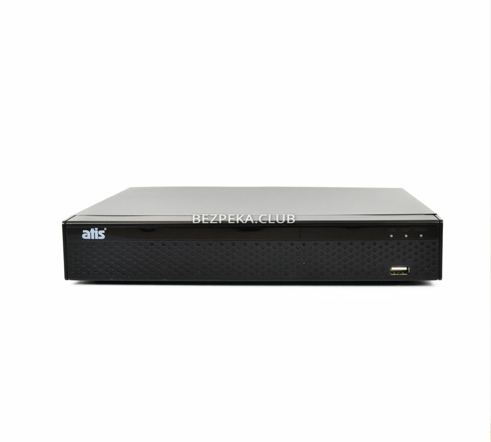 9-канальний IP-відеореєстратор ATIS NVR 5109 - Зображення 2