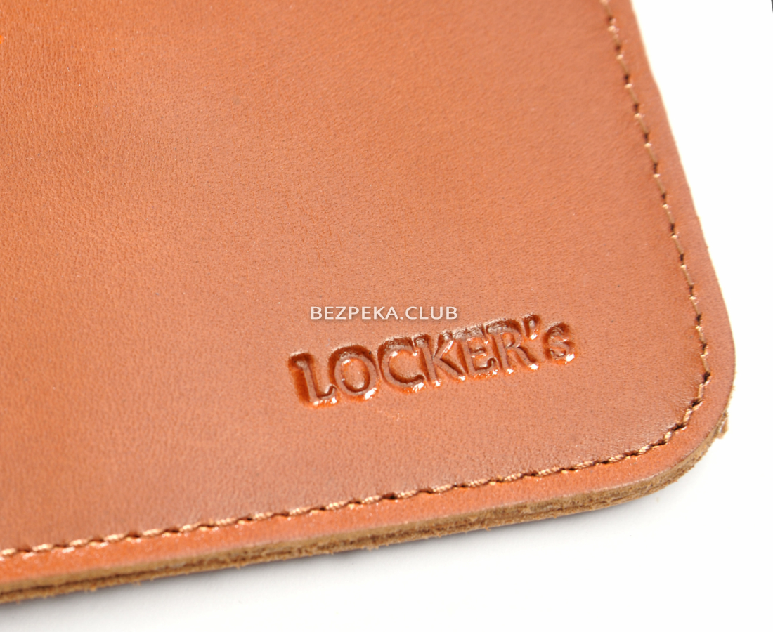 LOCKER's LT-Cognac travel document organizer with RFID protection - Image 4