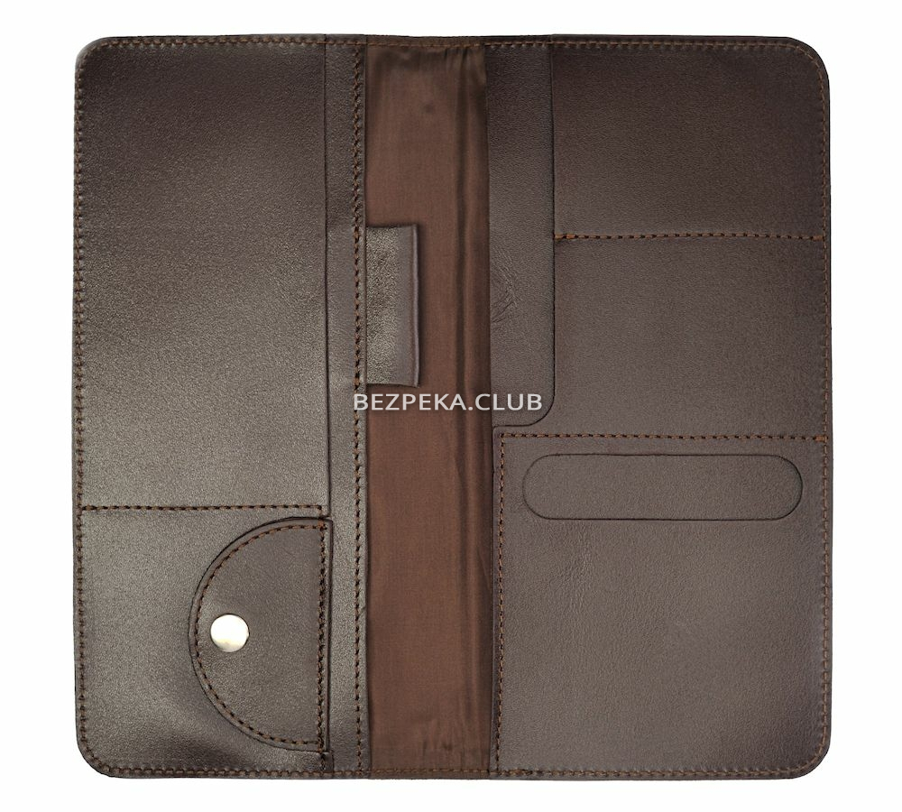 LOCKER's LT-Brown travel document organizer with RFID protection - Image 2