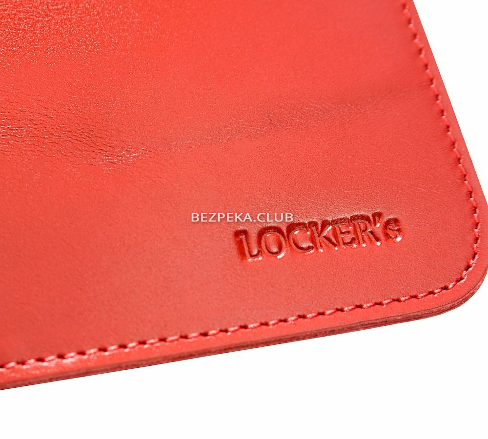 Дорожній органайзер для документів із RFID захистом LOCKER's LT-Red - Зображення 4
