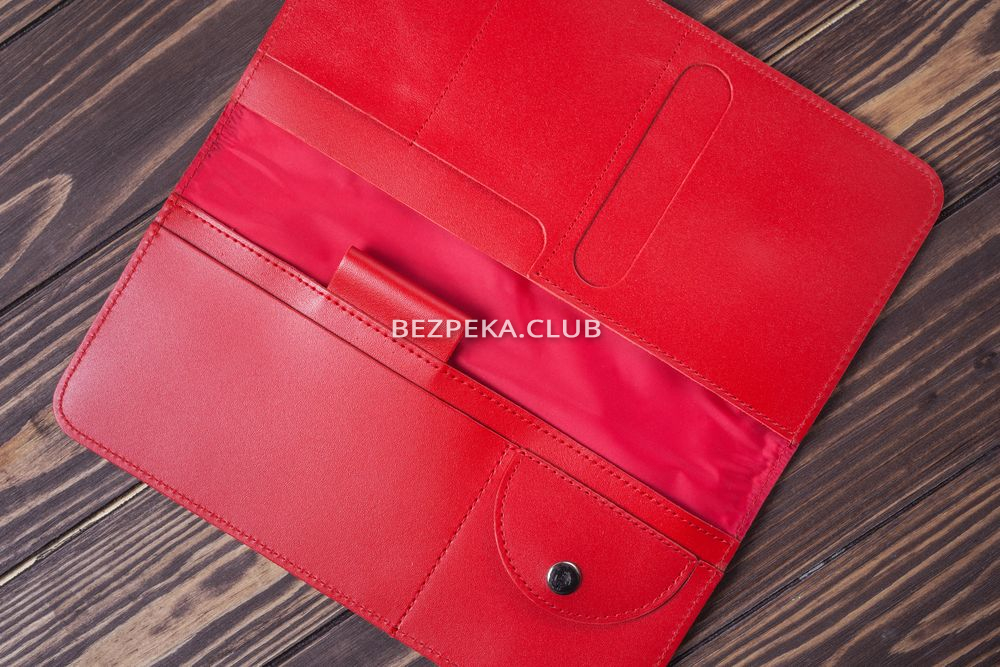Travel organizer for documents with RFID protection LOCKER's LT-Red - Image 8