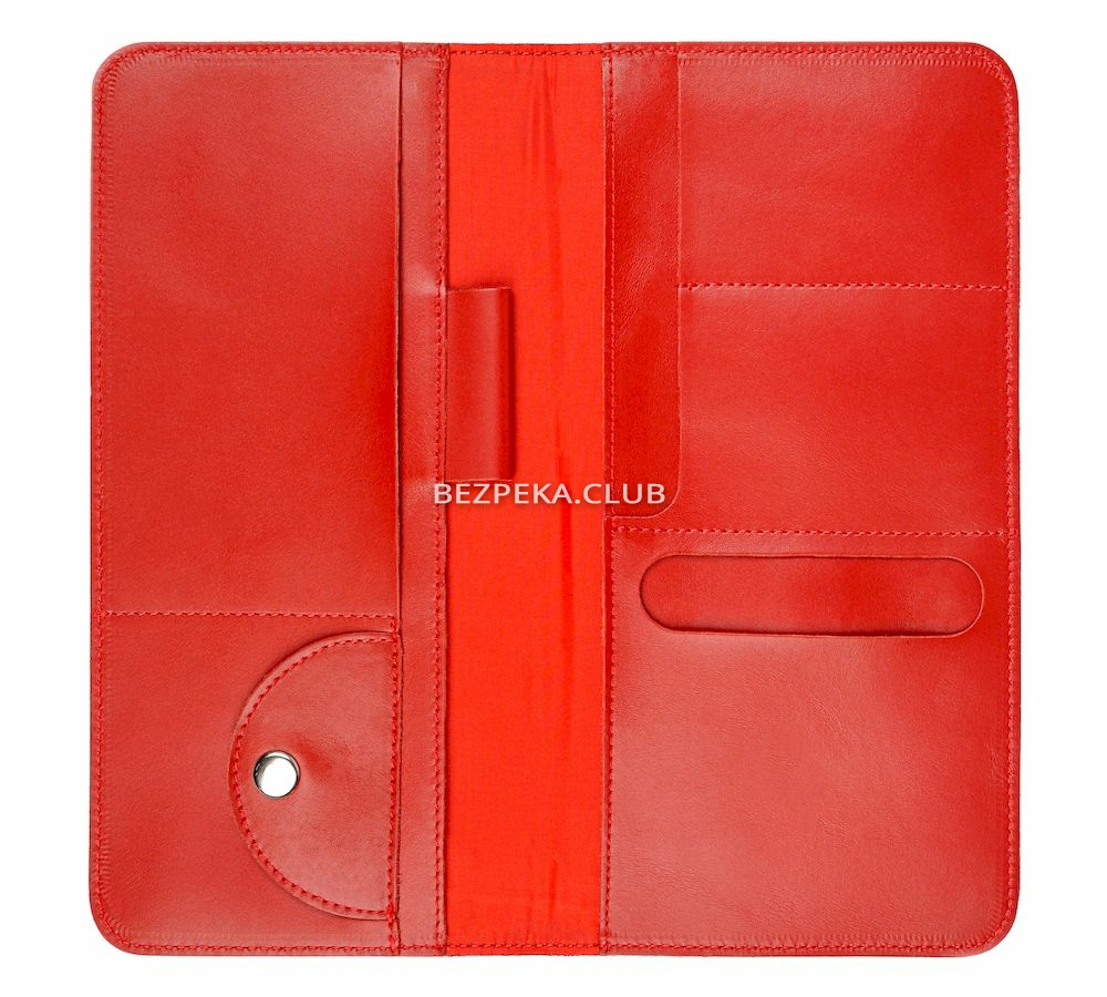 Travel organizer for documents with RFID protection LOCKER's LT-Red - Image 2