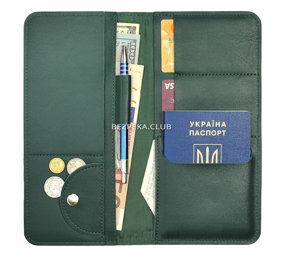 LOCKER's LT-Green travel document organizer with RFID protection - Image 3