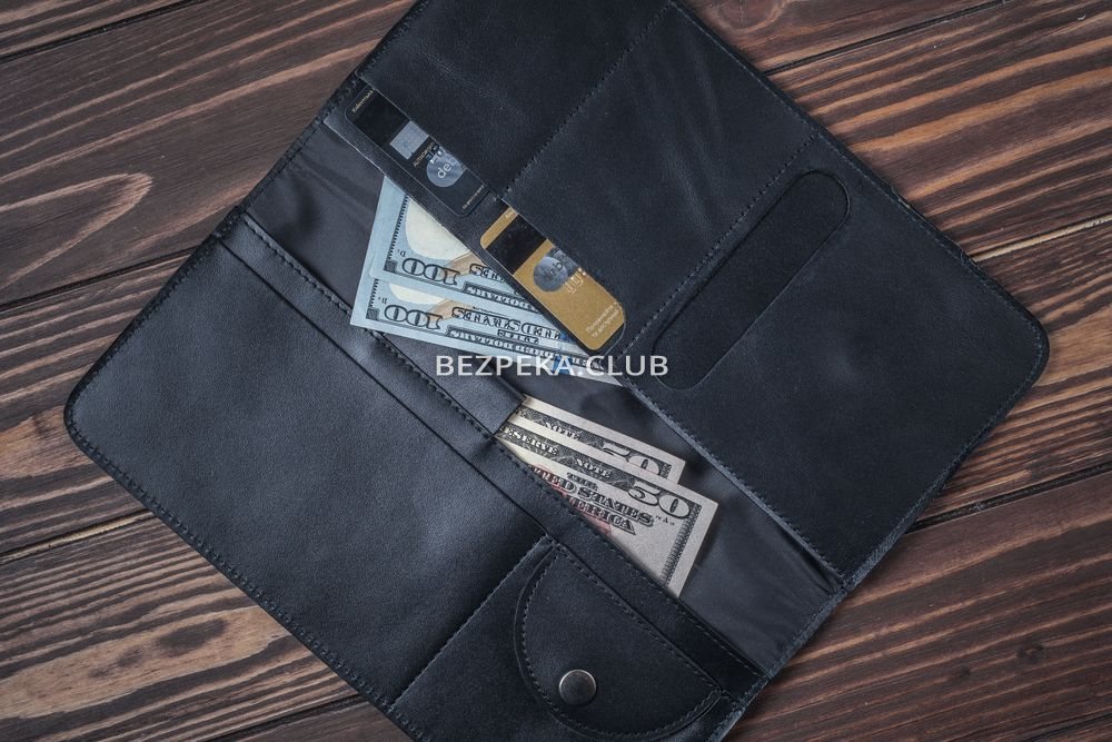 Travel document organizer with RFID protection LOCKER's LT-Black - Image 9