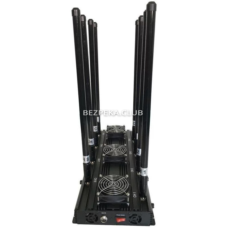Drone jammer Piranha DRON X7-PRO (7 frequencies, 130 W, up to 1000 meters) - Image 3