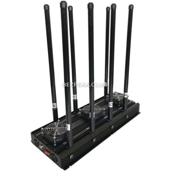 Signal Jammers/Drone Jammers Drone jammer Piranha DRON X7-PRO (7 frequencies, 130 W, up to 1000 meters)