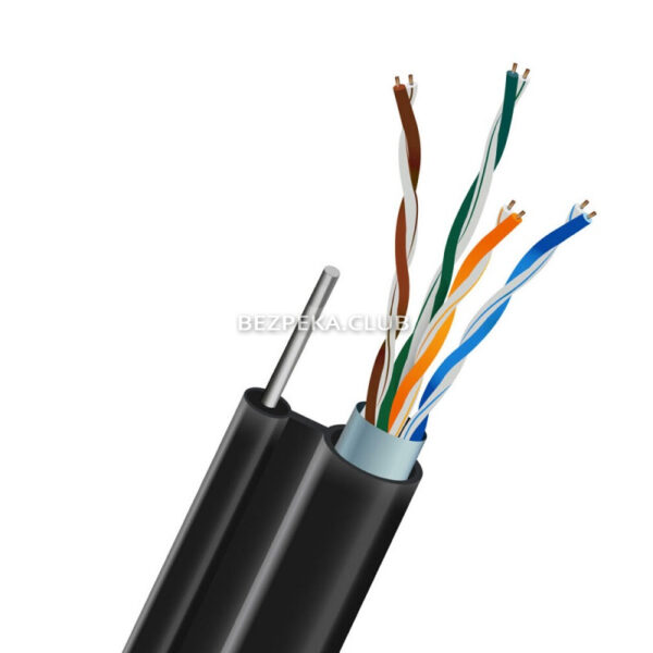 Cable, Tool/Twisted pair Twisted pair Kraft FTP CAT5E CU 0.51 LDPE Outdoor 1x1.2 mm 305 m with monolithic wire