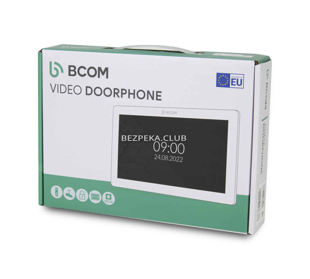 Wi-Fi видеодомофон BCOM BD-760FHD/T Red с поддержкой Tuya Smart - Фото 6