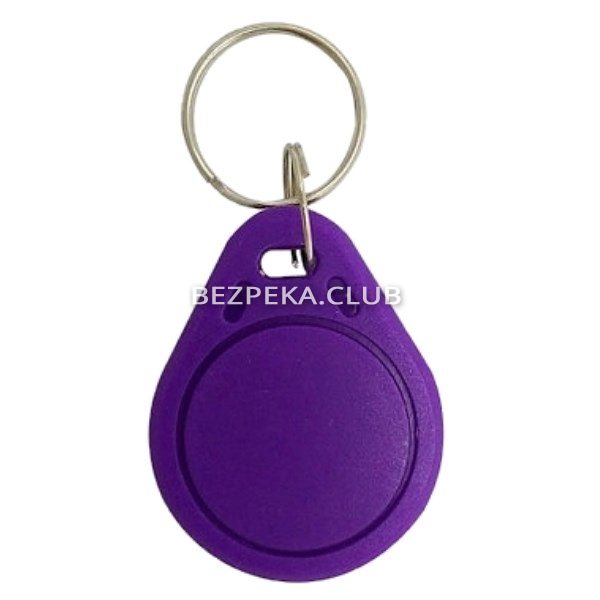 Брелок Viasecurity Mifare 1K фиолетовый - Фото 1