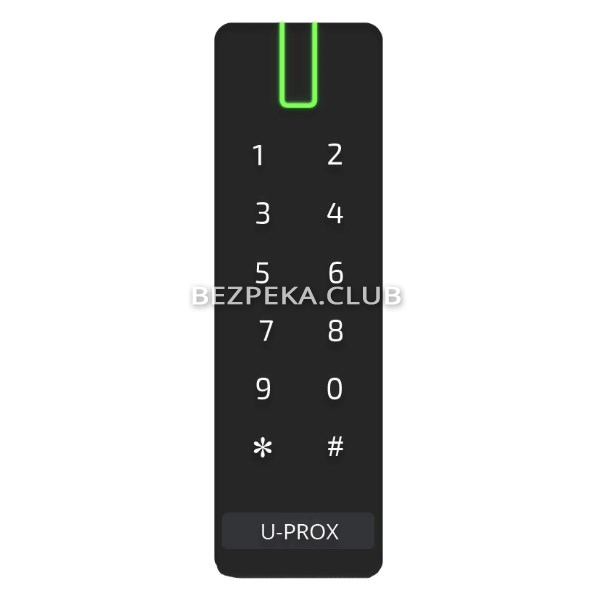 Universal ID reader with keyboard and OSDP support U-Prox SE keypad - Image 1