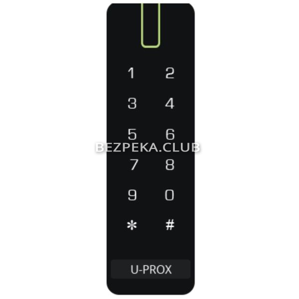 Кодова клавіатура U-Prox SL keypad з вбудованим зчитувачем карт/брелоків - Зображення 1