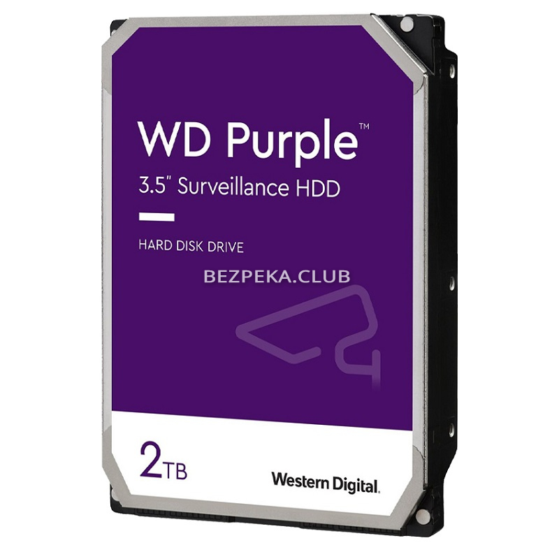 Жесткий диск 2 TB Western Digital Purple WD23PURZ - Фото 1