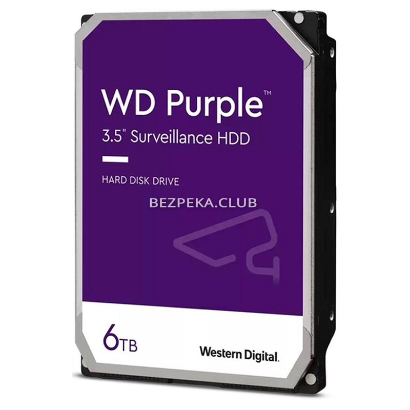 Жесткий диск 6 TB Western Digital Purple WD64PURZ - Фото 1