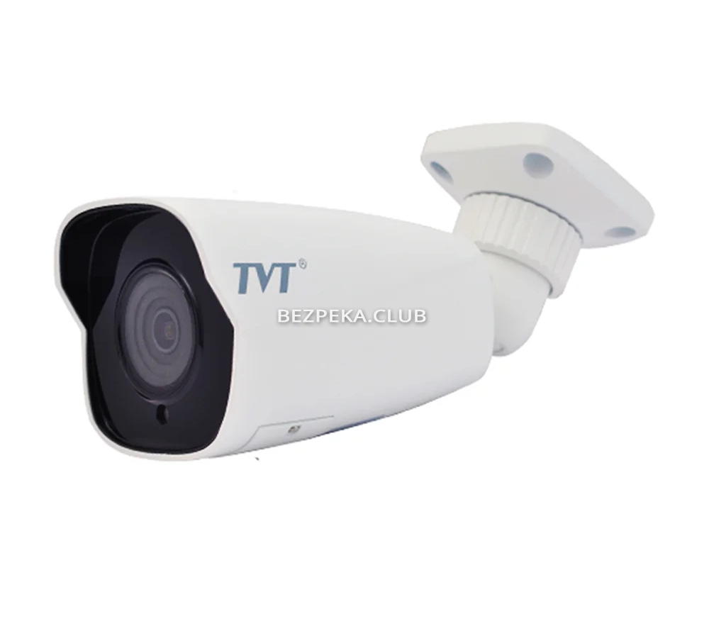 4Mп IP-відеокамера TVT TD-9442E3 (D/PE/AR3) White - Зображення 1