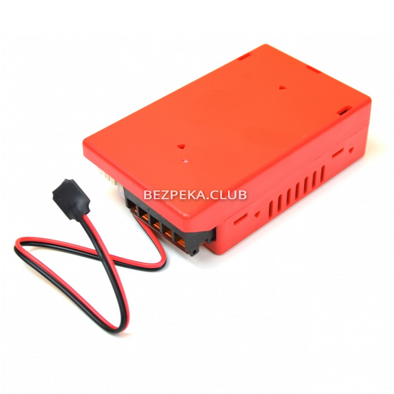 Uninterruptible power supply unit Faraday Electronics UPS 35W Smart ASCH PL 24V for battery 7A/h in a plastic case - Image 2