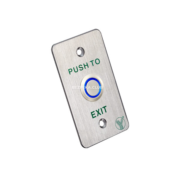 Системы контроля доступа (СКУД)/Кнопки выхода Кнопка выхода Yli Electronic PBK-814B (LED)