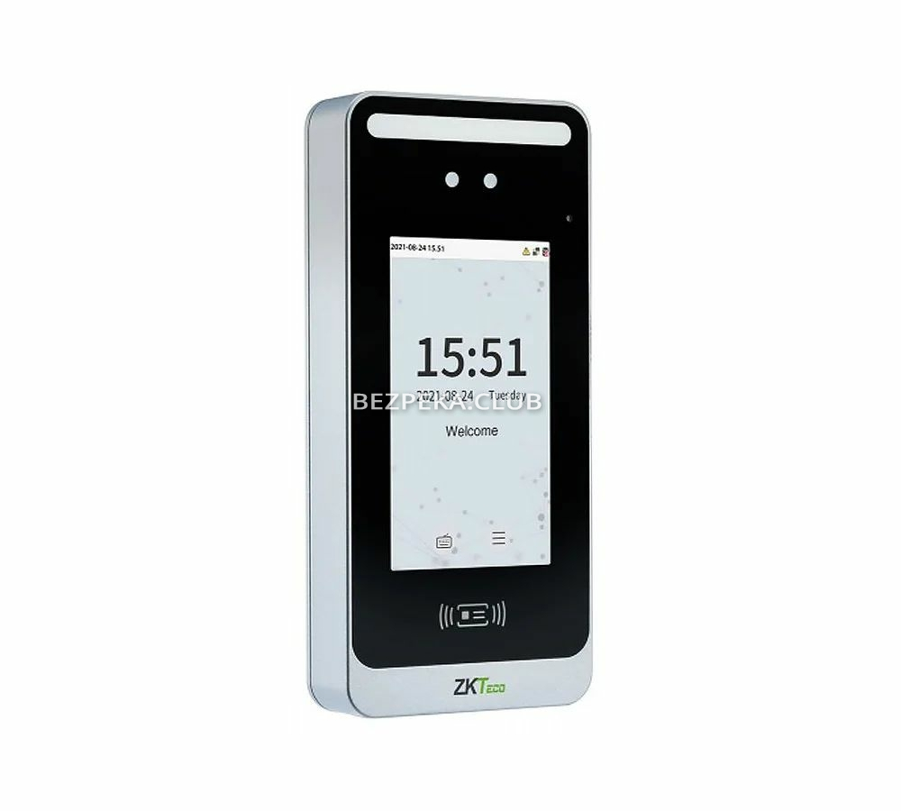 Biometric terminal ZKTeco SpeedFace M4 Wi-Fi moisture-proof with face and palm recognition with RFID card reader - Image 1