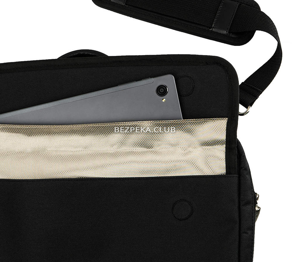 Екрануюча сумка з тканини для планшету LOCKER's LBL12-Black - Зображення 5
