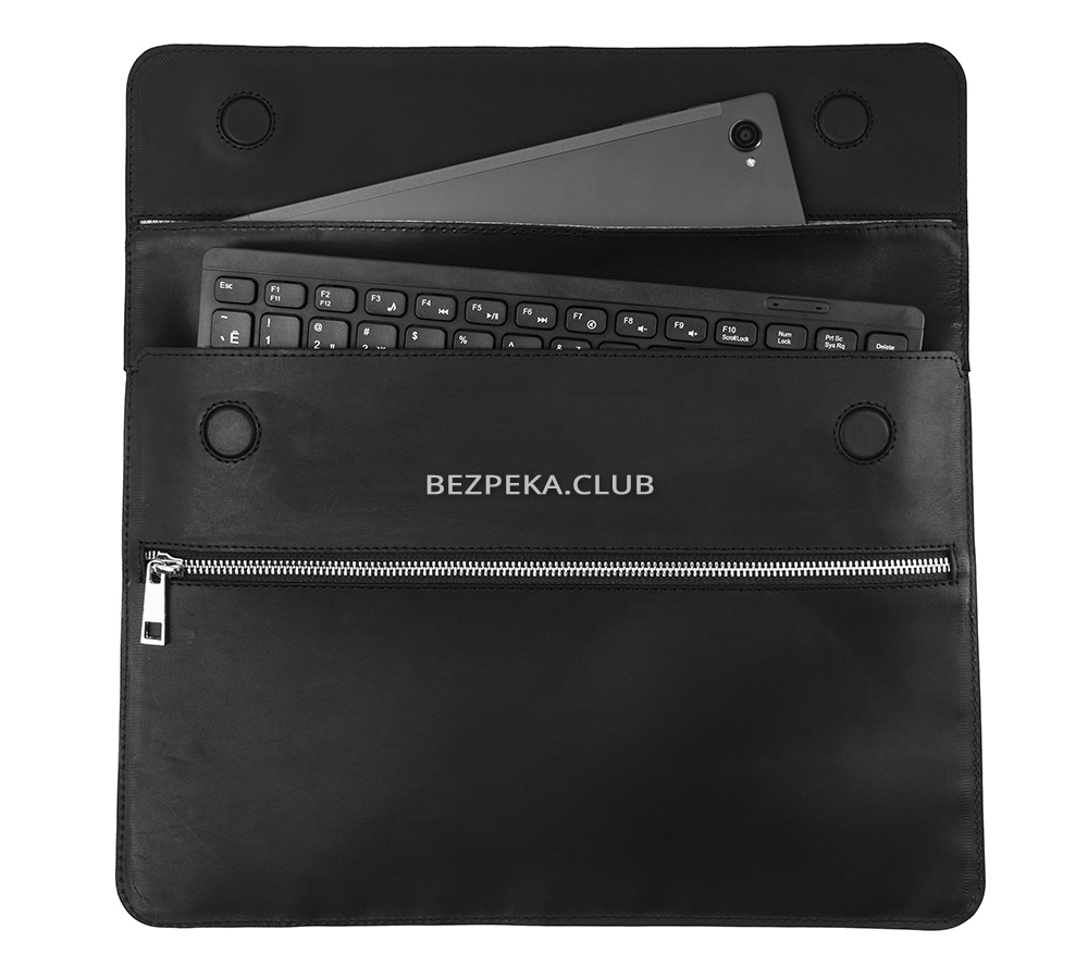 Шкіряна екрануюча сумка-чохол з кишенями для планшета 12