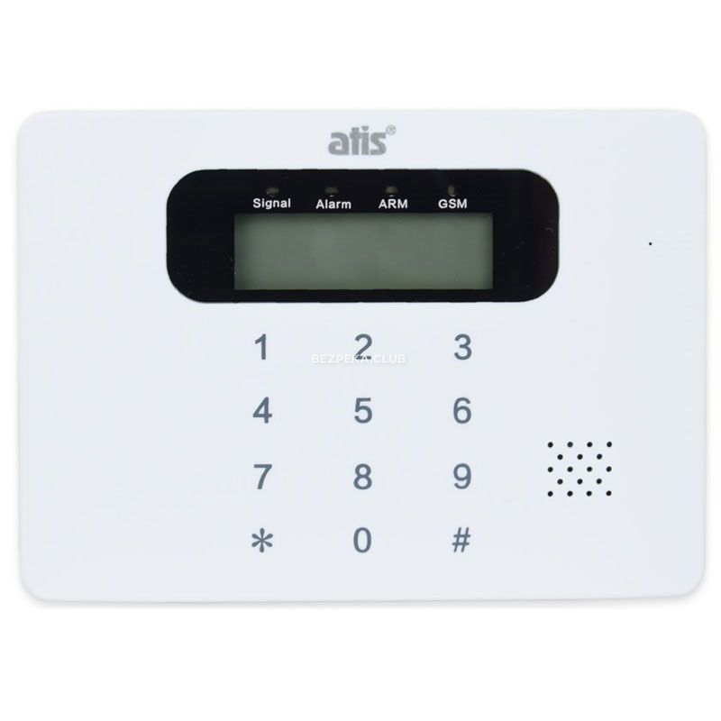 Комплект бездротової сигналізацій Atis Kit GSM 100 з вбудованою клавіатурою - Зображення 2