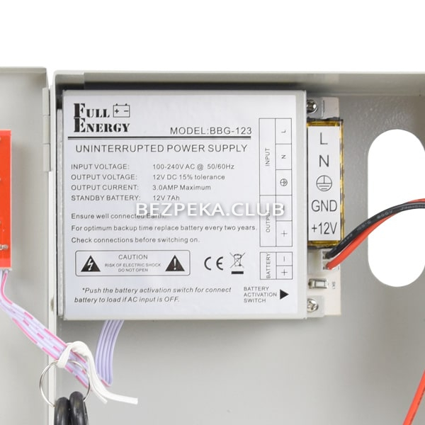 Uninterruptible power supply kit Full Energy BBG-123+U-tex NP7.2-12 - Image 5