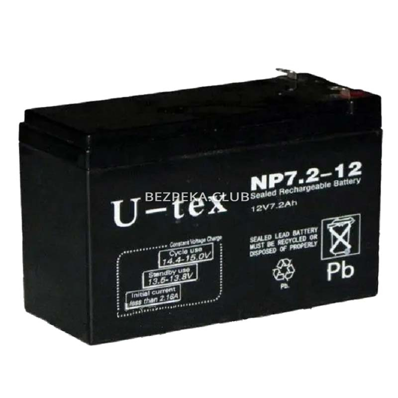 Комплект безперебійного живлення Full Energy BBG-123+U-tex NP7.2-12 - Зображення 6