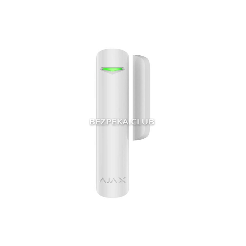 Wireless opening sensor Ajax DoorProtect S Plus Jeweler white white with impact and tilt detector - Image 5