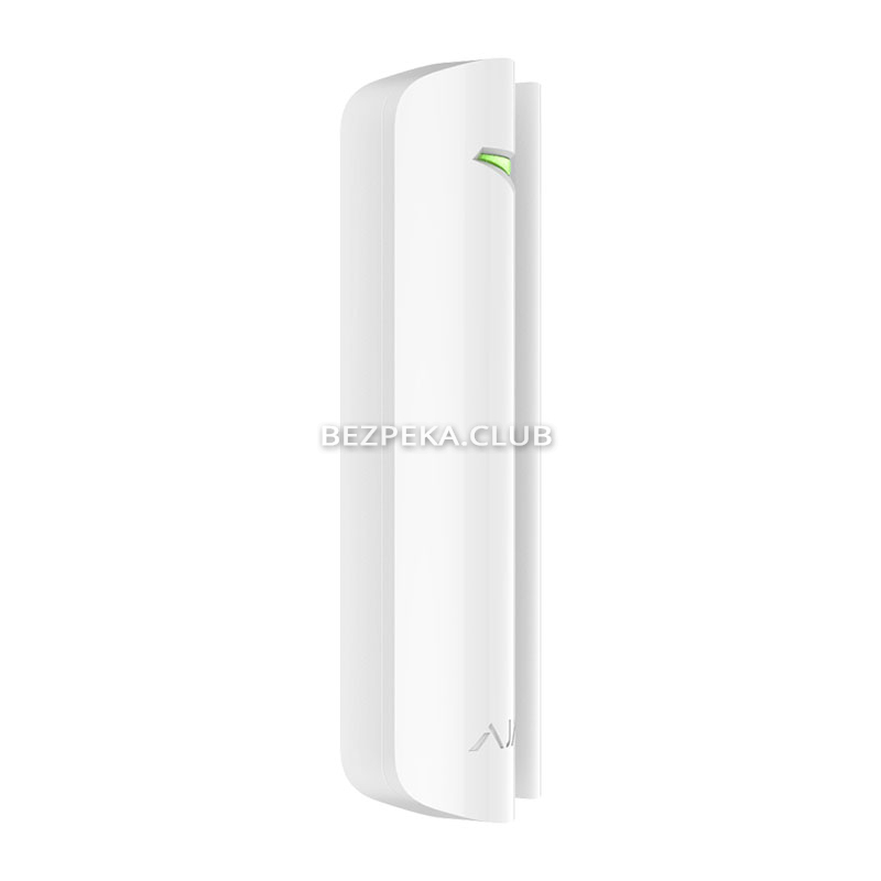 Wireless opening sensor Ajax DoorProtect S Plus Jeweler white white with impact and tilt detector - Image 3